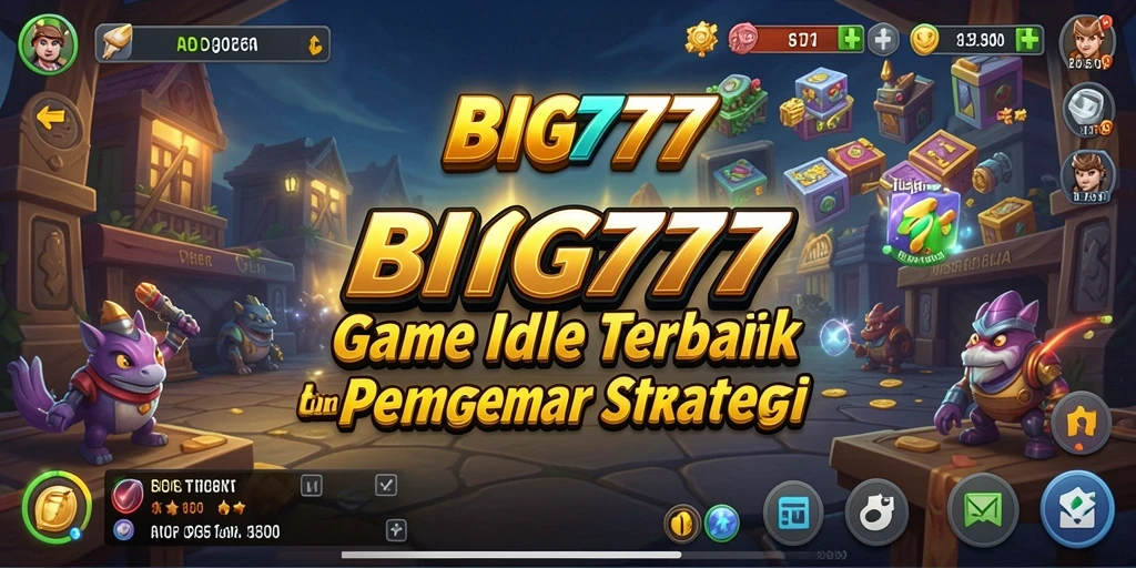 Tampilan gameplay Idle yang menarik dan interaktif.