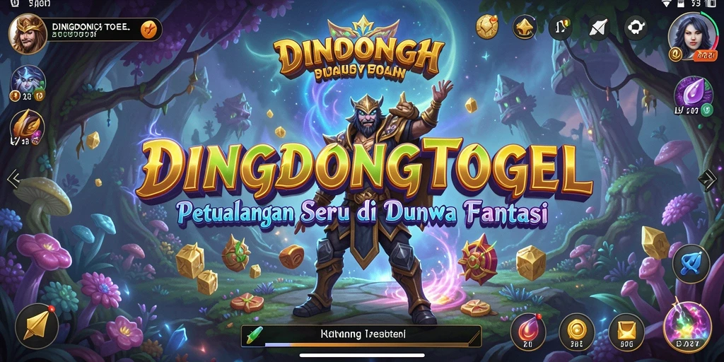Gameplay seru DINGDONGTOGEL di dunia fantastis penuh petualangan.