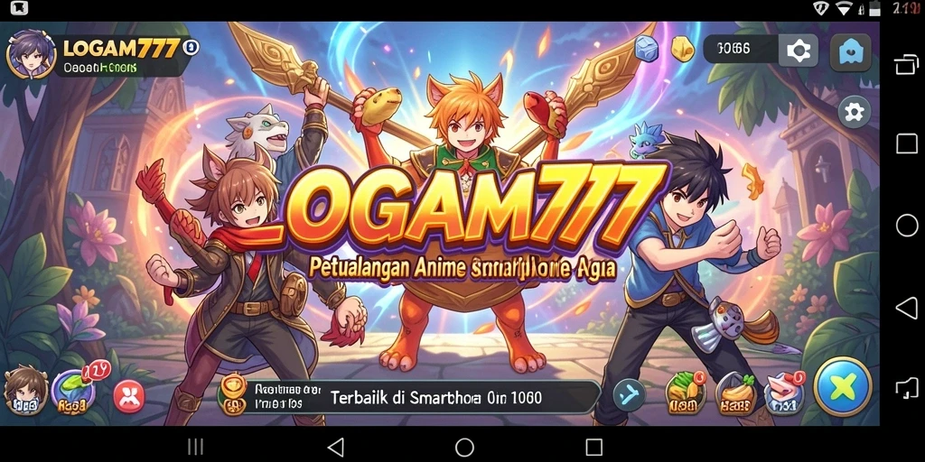 Tampilan gameplay LOGAM777 yang seru dan penuh aksi.