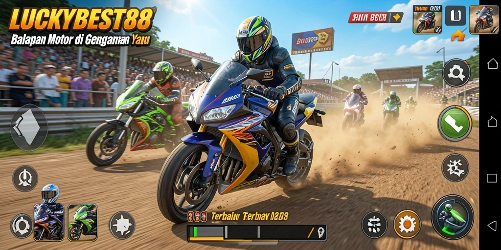 Tampilan gameplay LUCKYBEST88 yang menakjubkan dan mendebarkan.