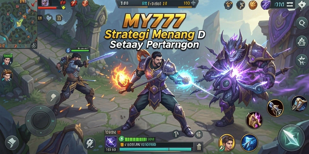 Tampilan gameplay MY777 dengan strategi yang mendebarkan.