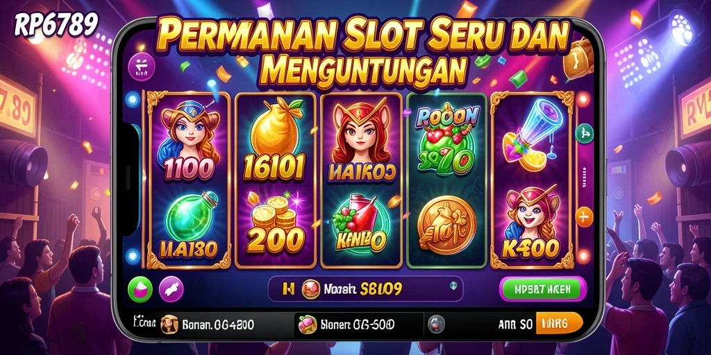 Screenshot gameplay RP6789 menampilkan keseruan bermain Slot yang mengasyikkan.