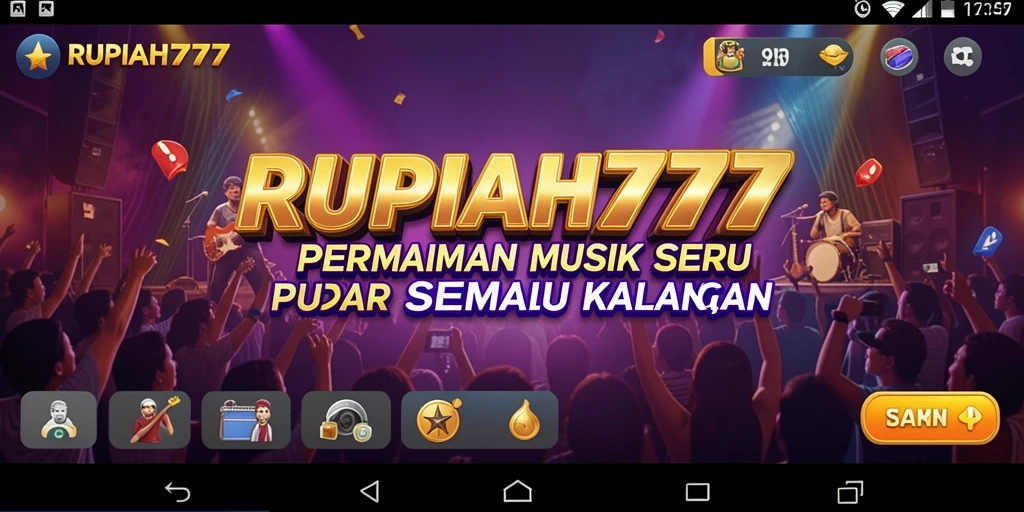 Tampilan gameplay RUPIAH777 yang penuh warna dan menarik.