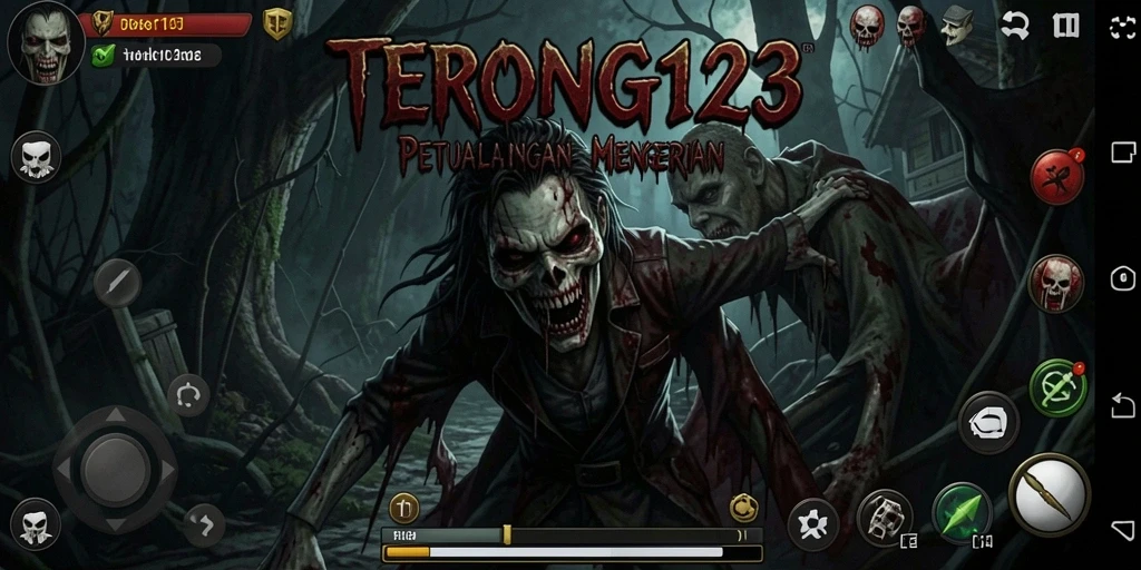 Tampilan gameplay menyeramkan dari TERONG123 yang penuh ketegangan.